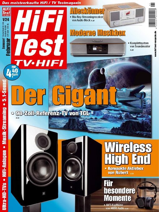 Title details for HIFI TEST TV HIFI by Michael E. Brieden Verlag GmbH - Available